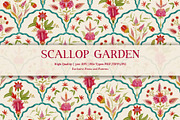 Scallop Garden Pattern, a Pattern Graphic by GND ART STUDIO (Thumbnail 1 of 8)