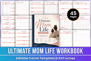 Mom Life Planner | Home & Self Care, a Stationery Template by Mustafiz (Thumbnail 1 of 5)