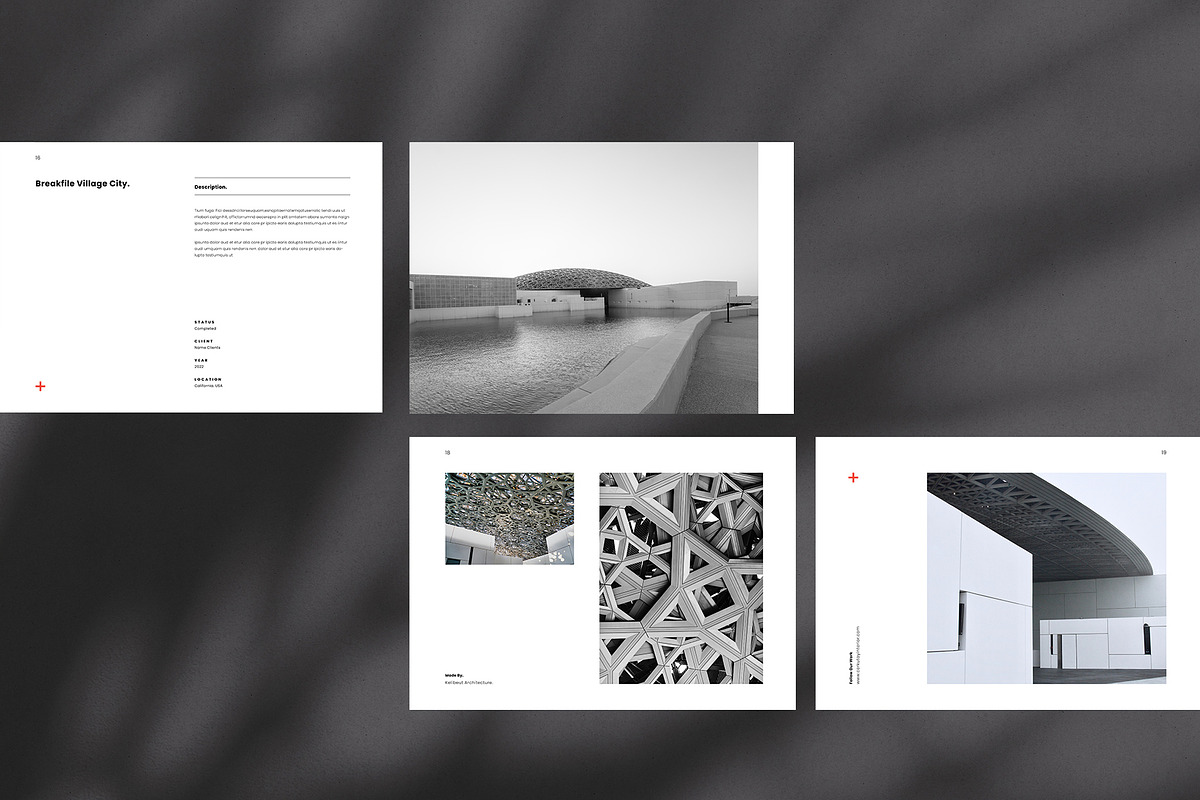 Architecture Portfolio Landscape, a Brochure Template by Occy Design (Photo 6 of 9)