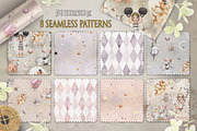 Flower circus.Watercolor vintage set, a Texture Illustration by TanyaSchuka (Thumbnail 7 of 15)