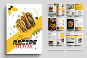 Recipe Book Template, a Brochure Template by MightyDesign (Thumbnail 1 of 6)