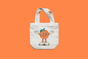 Orange Fruit Cartoon Character, a Food Illustration by ™Creasi (Thumbnail 7 of 7)