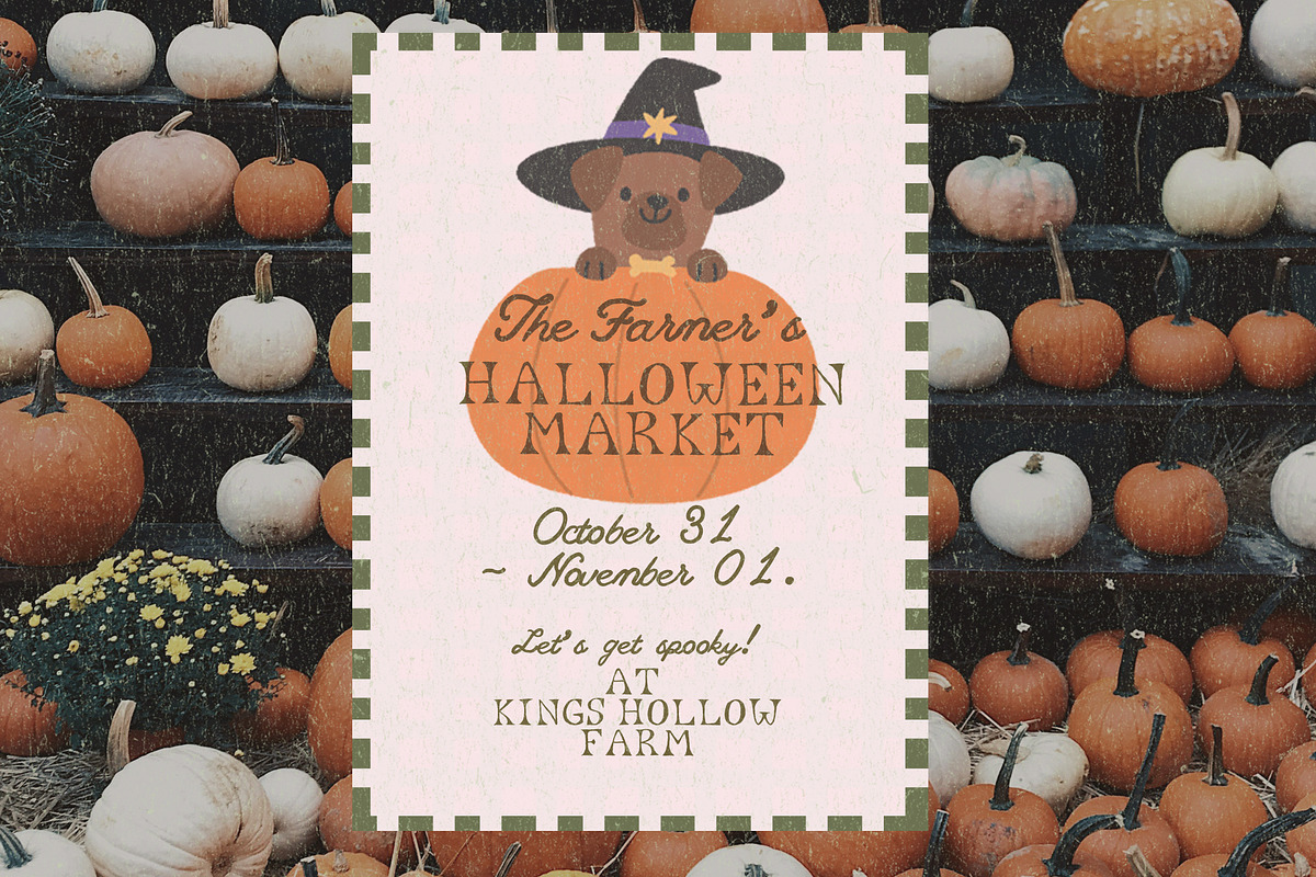 Cute Handwritten Halloween Font Duo, a Handwritten Font by Laras Wonderland (Photo 8 of 10)