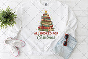 All Booked For Christmas png, an Illustration by Craft Nest (Thumbnail 5 of 6)