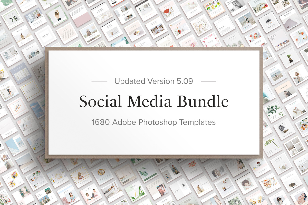 Social Media Bundle, a Social Media Template by Ruben Stom (Photo 1 of 54)