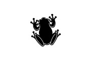 Frog Silhouette Vector Bundle, an Illustration by jahid234 (Thumbnail 27 of 46)