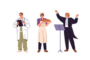 People of different professions set, a Work Illustration by PaperTrident (Thumbnail 20 of 22)