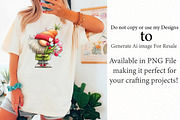 Whimsical Easter gnome Clipart, an Illustration by Designworld (Thumbnail 2 of 7)