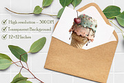 Whimsical Summer Ice Cream Clipart, an Illustration by Libby Wishes (Thumbnail 7 of 7)