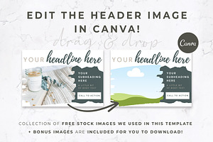 Canva & Mailchimp Template Rustic