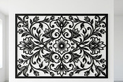 50 Elegant Floral Wall Panel, a Decorative Illustration by Amazin_art (Thumbnail 19 of 27)