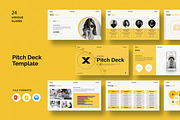 Pitch Deck Presentation Template, a Presentation Template by Dream-Lab (Thumbnail 1 of 7)