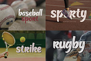 Sports Font Bundle 2, a Sans Serif Font by Flawless And Co (Thumbnail 10 of 12)