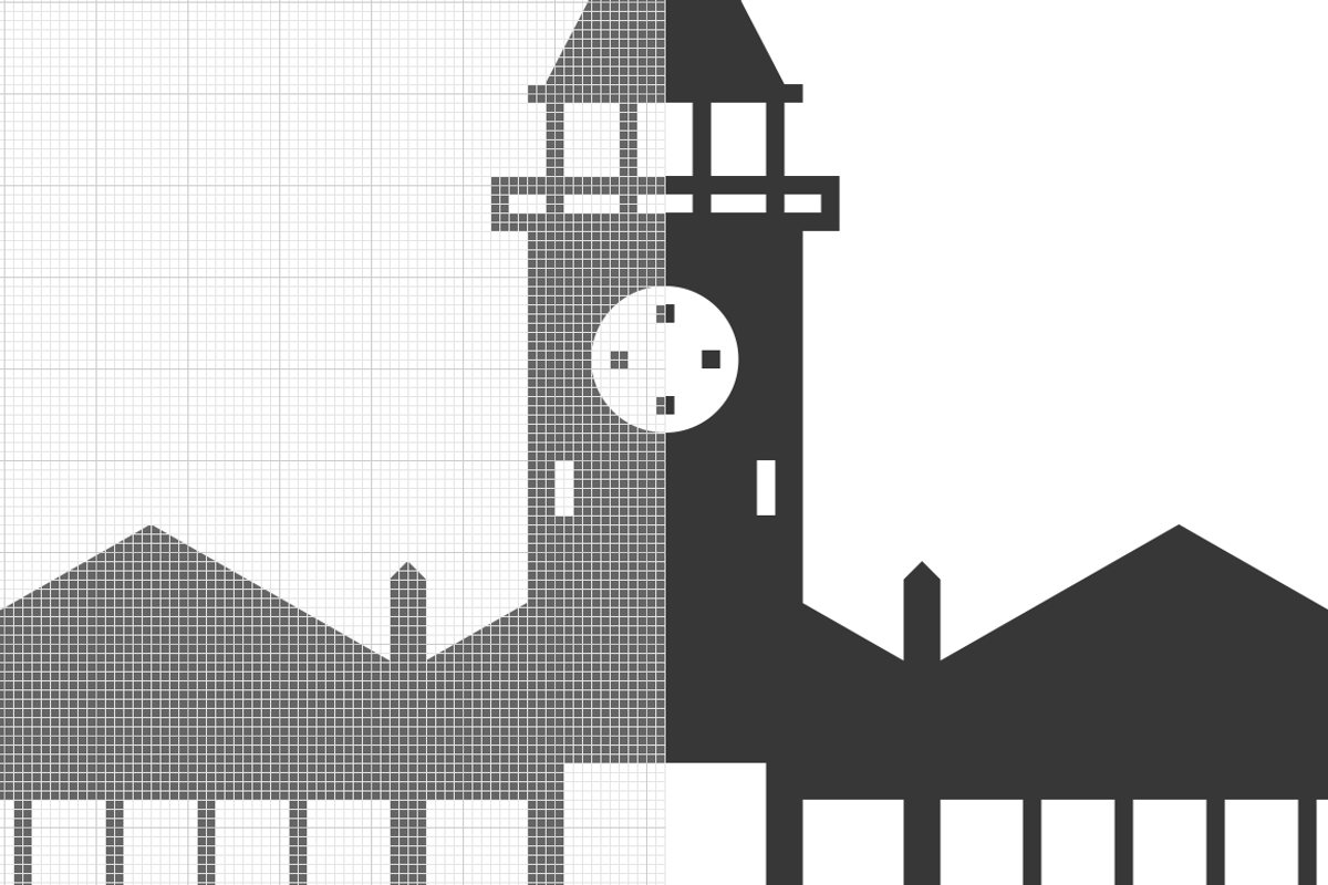 American Capital Landmarks, an Illustration by Jozsef Balazs-Hegedus (Photo 2 of 3)