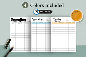 Editable Spending Tracker