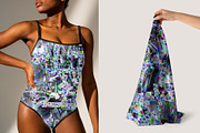 Glitch organic texture Seamless Patt, a Pattern Graphic by KomannaArt (Thumbnail 4 of 5)