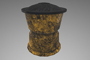 Impact Attenuator Drum, an Environmental 3D Model by Rev A Studios | THE SHOP (Thumbnail 2 of 4)