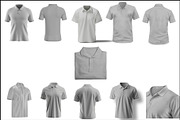 Polo Shirt Mockup, a Shirt Mockup by GraphicsPixel (Thumbnail 2 of 13)