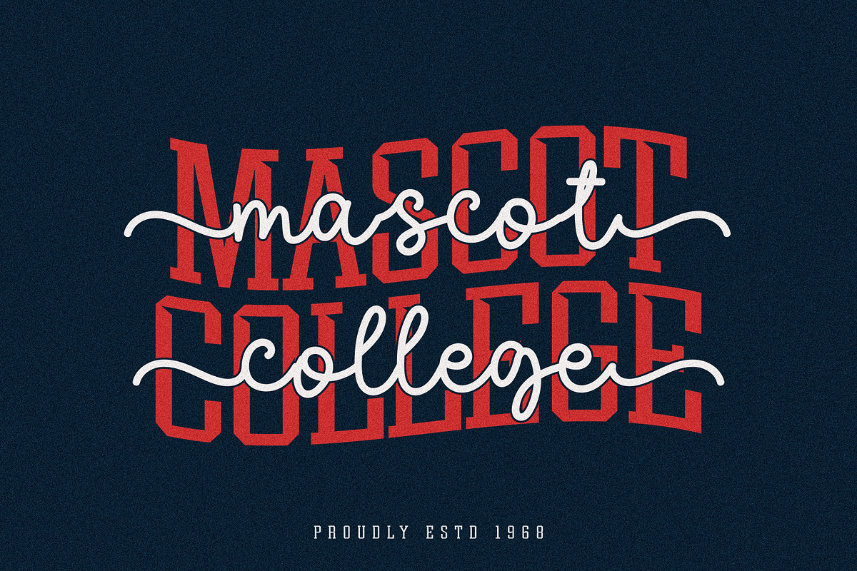 Athlete College Duo, a Slab Serif Font by MaxArt Foundry (Photo 4 of 10)