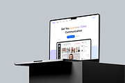 Video Call Platform SaaS Landing pag, an UI Kit Template by UiDex (Thumbnail 4 of 4)