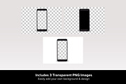 Smart Phone Mockup - PSD, PNG & JPG, a Merchandise Mockup by MelissaBMockups (Thumbnail 6 of 7)
