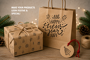 Christmas & New Year Doodles, a Seasonal Illustration by Oktyabr (Thumbnail 4 of 6)