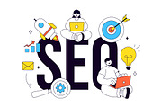 10 Search Engine Optimization, a Technology Illustration by denayunebgt (Thumbnail 4 of 4)