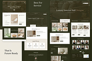 Happyhome Interior Design WordPress, a WordPress Template by ThemesRain (Thumbnail 2 of 3)