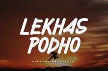 Lekhas Podho - Font
