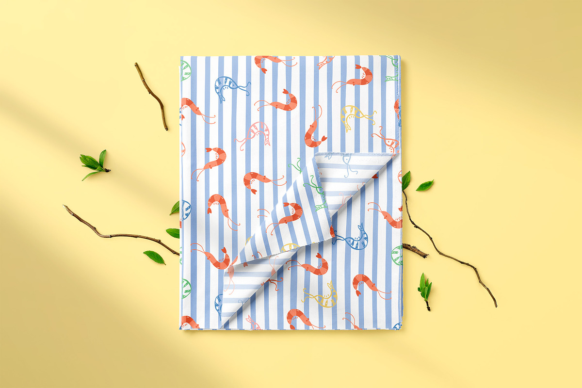 Italian summer - Dolce Vita pattern, a Pattern Graphic by Tani Kuzminka (Photo 13 of 29)
