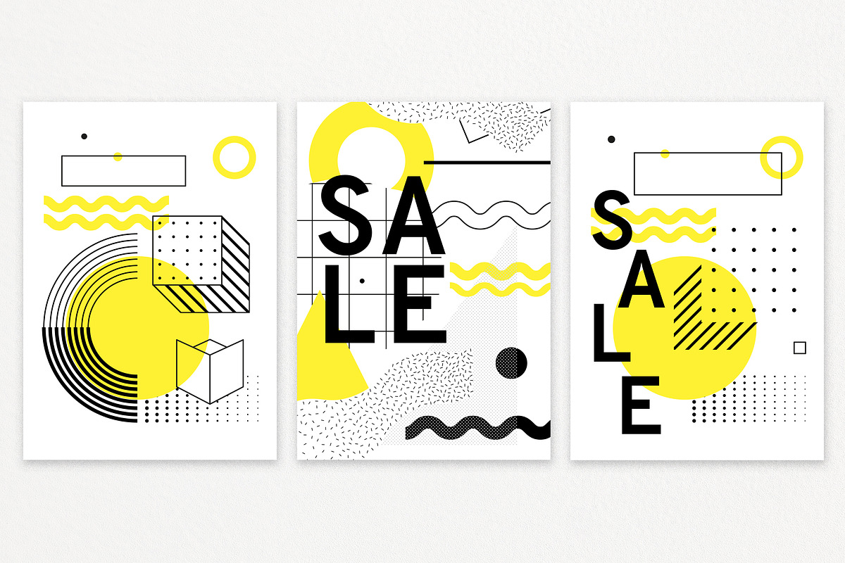 60 geometric shapes, 30 posters, a Shape Add-On by softulka (Photo 16 of 19)