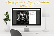 Blog Social Media Handlettering Pack, a Social Media Template by Spencerian Sisters (Thumbnail 4 of 7)