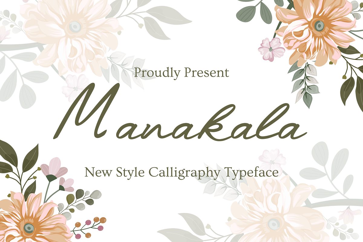 Manakala | New Style Calligraphy, a Handwritten Font by filosovis (Photo 1 of 5)