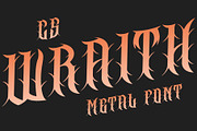 CS Wraith – Black Metal Font, a Blackletter Font by Craft Supply Co. (Thumbnail 1 of 8)