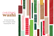 Christmas Layerable Washi Tape, an Object Graphic by cassi has hobbies (Thumbnail 1 of 3)