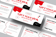 Gift Voucher Layout, a Stationery Template by ContestDesign (Thumbnail 1 of 3)