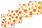 Marigold Flower Bloom Clipart, an Illustration by Rose Art (Thumbnail 8 of 8)
