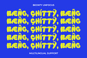 Beonty Unfocus, a Sans Serif Font by Craft Supply Co. (Thumbnail 5 of 8)