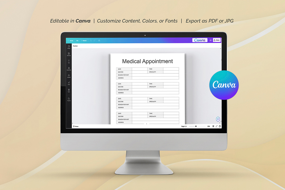 Medical Appoinments, a Stationery Template by DesignDevisers (Photo 8 of 10)