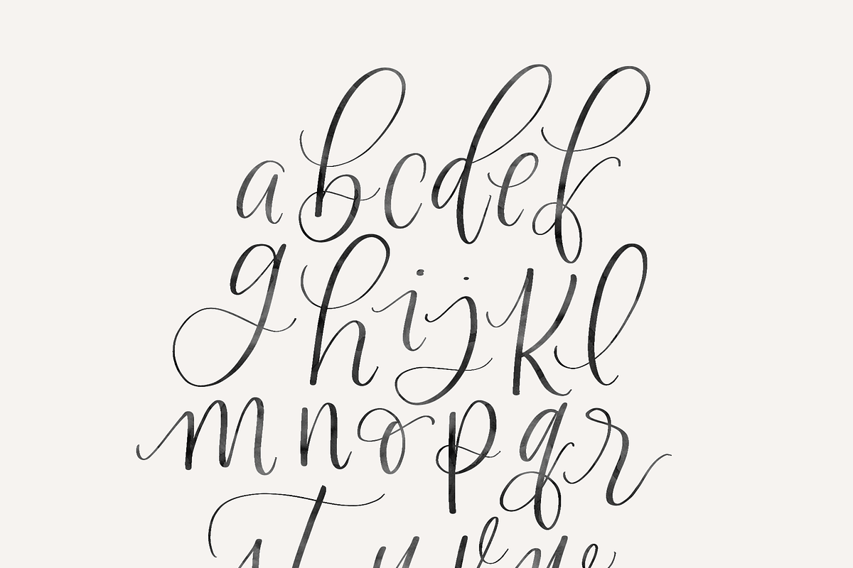 Bounce Lettering Procreate Brush, a Brush Add-On by The Ampersand Shop (Photo 4 of 4)