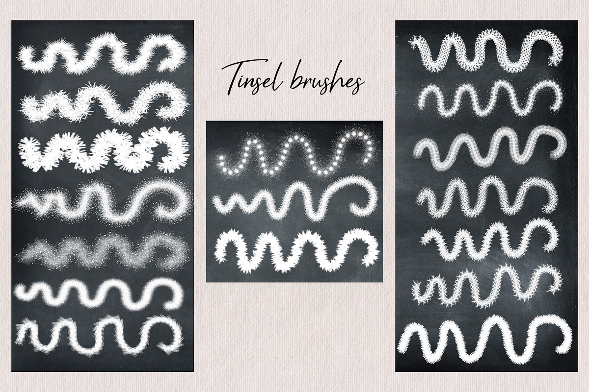 Christmas Brushes For Procreate, a Brush Add-On by Liquid Amethyst Art