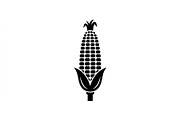 Fresh Corn Cob Silhouette Variety, an Object Graphic by Designer_Momina (Thumbnail 2 of 3)