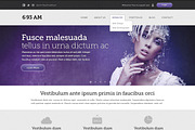 6:93 AM Website Template, a Websites & App Template by vogelsteinshop (Thumbnail 1 of 5)