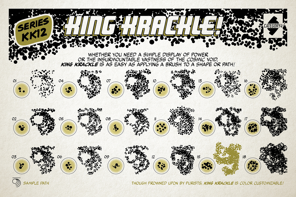 Bride of the Daughter/King Krackle, a Brush Add-On by category4 (Photo 2 of 5)