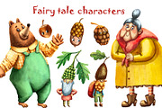 Forest Fairy Tale - Clip Art Set, an Animal Illustration by Mashamashastu (Thumbnail 3 of 12)