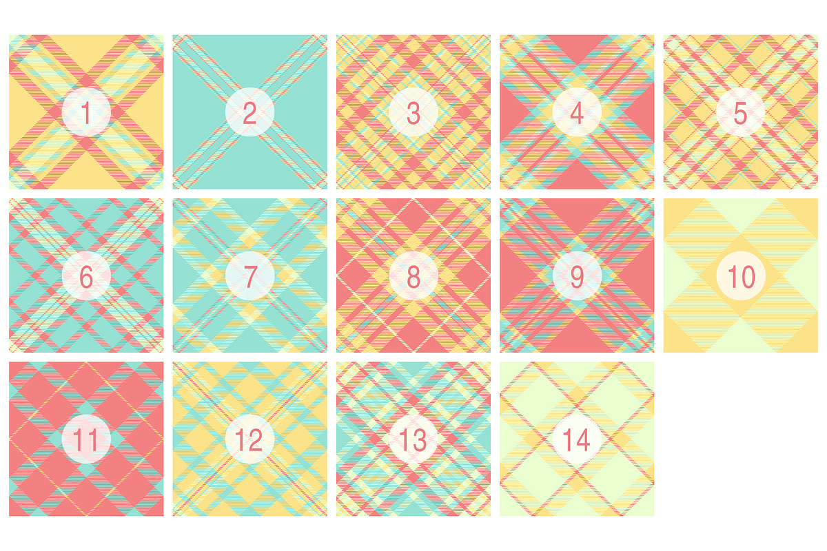 #250 Summer Relax Patterns, a Pattern Graphic by Plaid4You (Photo 2 of 5)