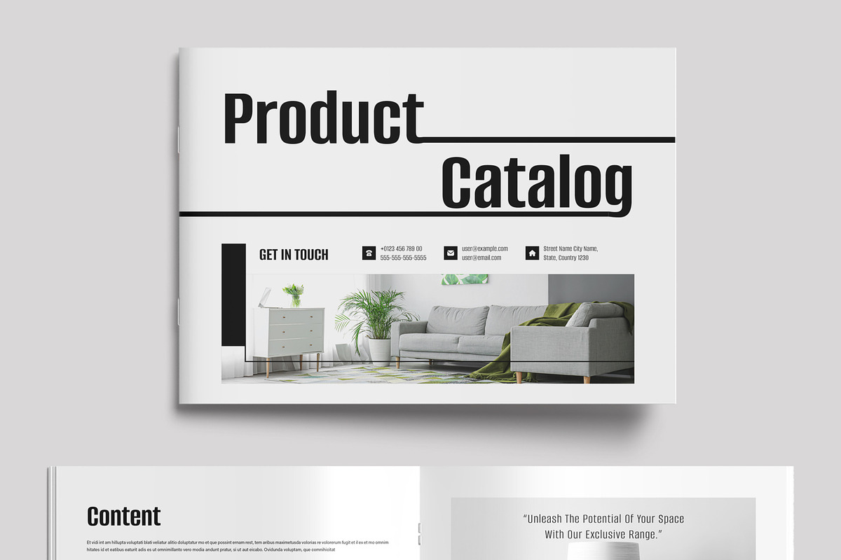 Product Catalog Landscape, a Brochure Template by MightyDesign (Photo 2 of 9)