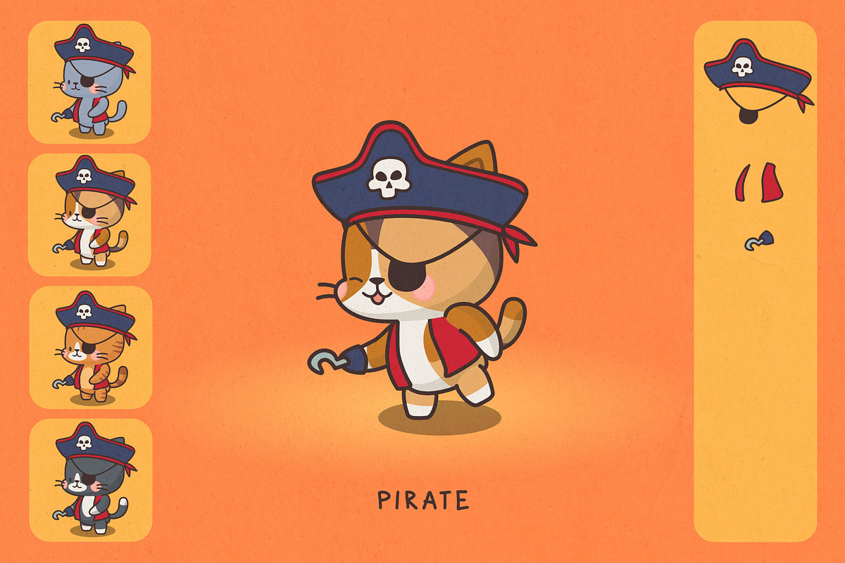Cats in Costumes: Halloween Edition, an Illustration by Green Room Media (Photo 20 of 27)