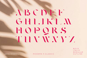 Alohai Feminim Serif Typeface