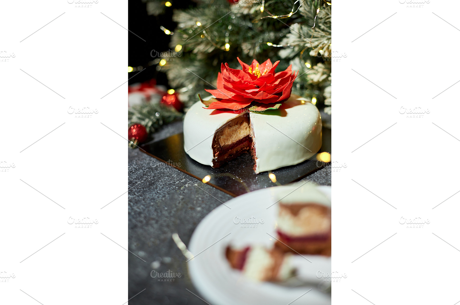 Celebratory Dessert Featuring, a Holiday Photo by IlliaBondarPhotography